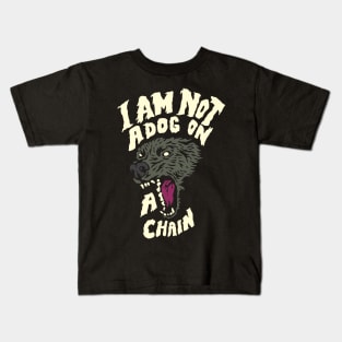Morrissey - I am not a Dog on a chain Kids T-Shirt